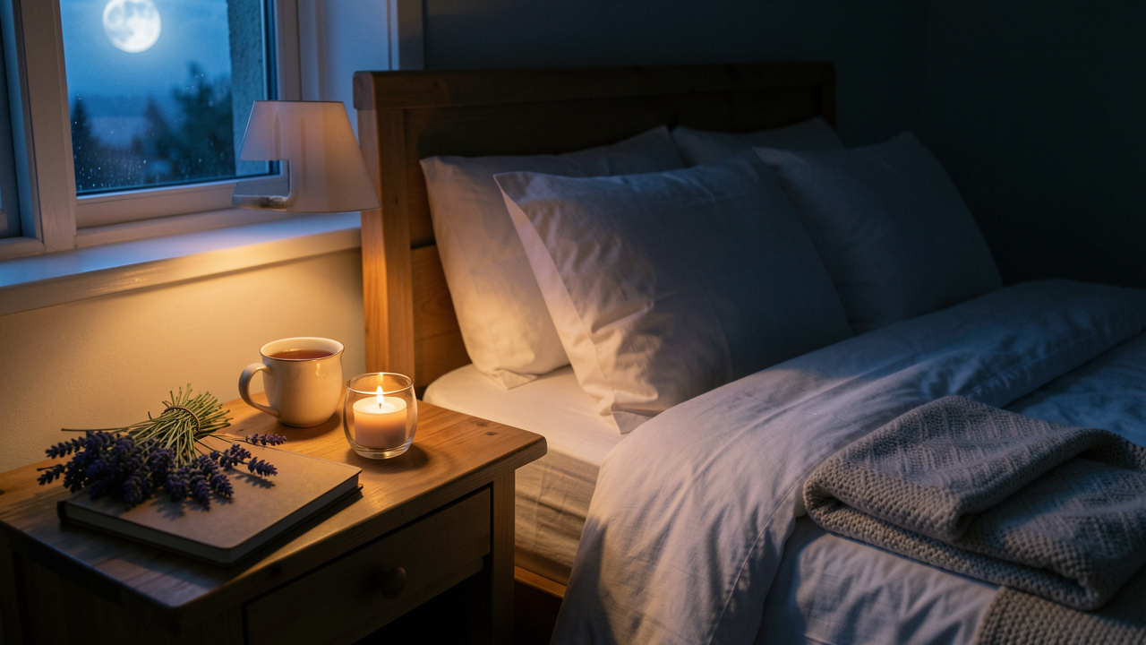 Rituel du soir pour calmer les ruminations : une routine douce sans téléphone
